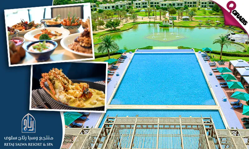 Brunch, Seafood Dinner & More with Resort Access at Retaj Salwa Resort!